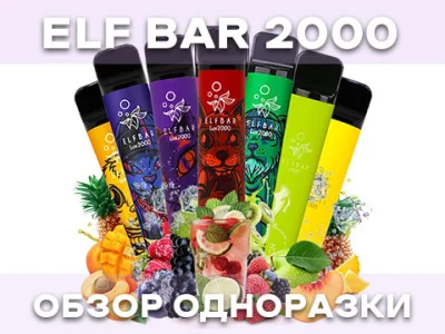 Обзор Elf Bar 2000