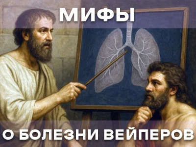 Мифы о «болезни вейперов» и реальный вред вейпинга