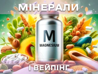 Мінерали для здоров'я вейперів: які мікроелементи варто включити до раціону? Мінерали для здоров'я вейперів: які мікроелементи варто включити до раціону?