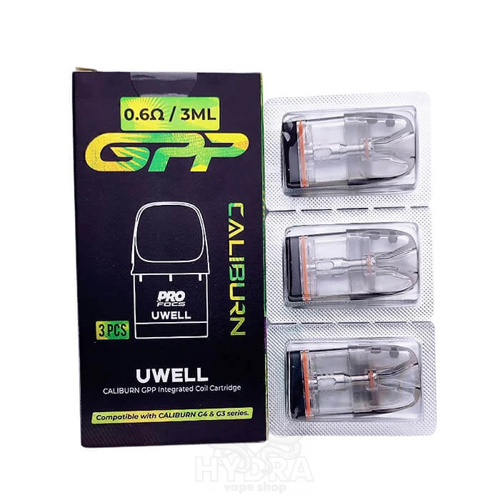 Uwell Caliburn GPP - сменный картридж 3 мл для всей линейки Caliburn G4/G3/GK3