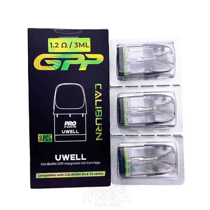 Uwell Caliburn GPP - сменный картридж 3 мл для всей линейки Caliburn G4/G3/GK3