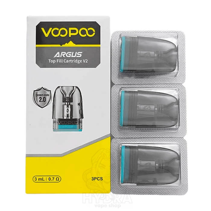 Картридж VOOPOO ARGUS V2 з верхньою заправкою 2/3 мл для пристроїв Argus