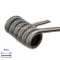 Спіраль Alien Clapton Coil 6 витків 3мм Нержавіюча сталь, Ніхром SS316 3x0.4мм + NiCr 0.12мм 0.16/0.08 Ом 1шт
