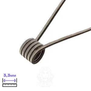 MTL Micro Fused Coil 5 витков 2,5мм 0.58 Ом Ni80 1шт