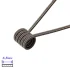 MTL Staggered Fused Coil 5 витків 2,5мм 0.54 Ом А1 1шт
