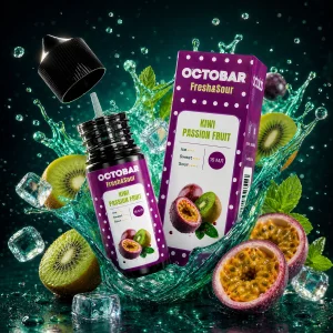 Набір компонентів Octobar Fresh & Sour Kiwi Passionfruit 30 мл