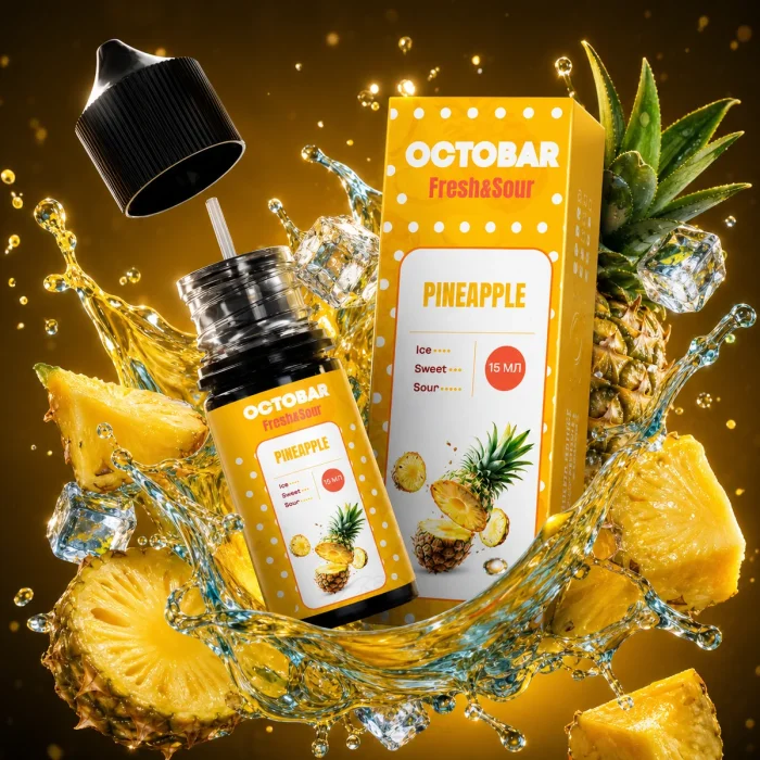 Набір компонентів Salt Octobar Fresh & Sour Pineapple 30 мл