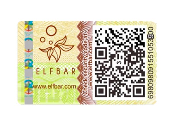 сканувати штрих-код ELFBAR