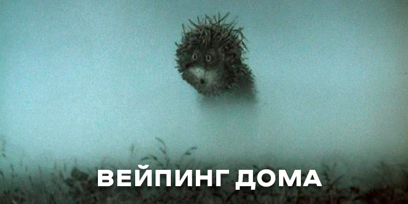 Туман дома после вейпа