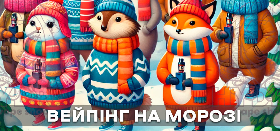 Вейпіінг на морозі