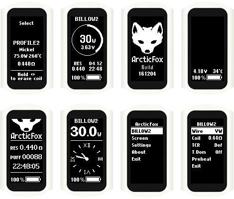 Прошивка Arctic Fox