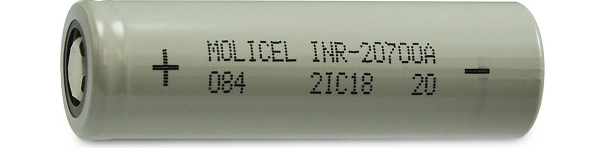 Акумулятор Molicel INR20700A