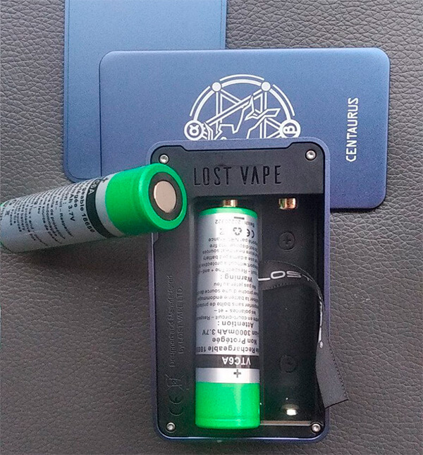 Аккумуляторы Lost Vape Centaurus M200