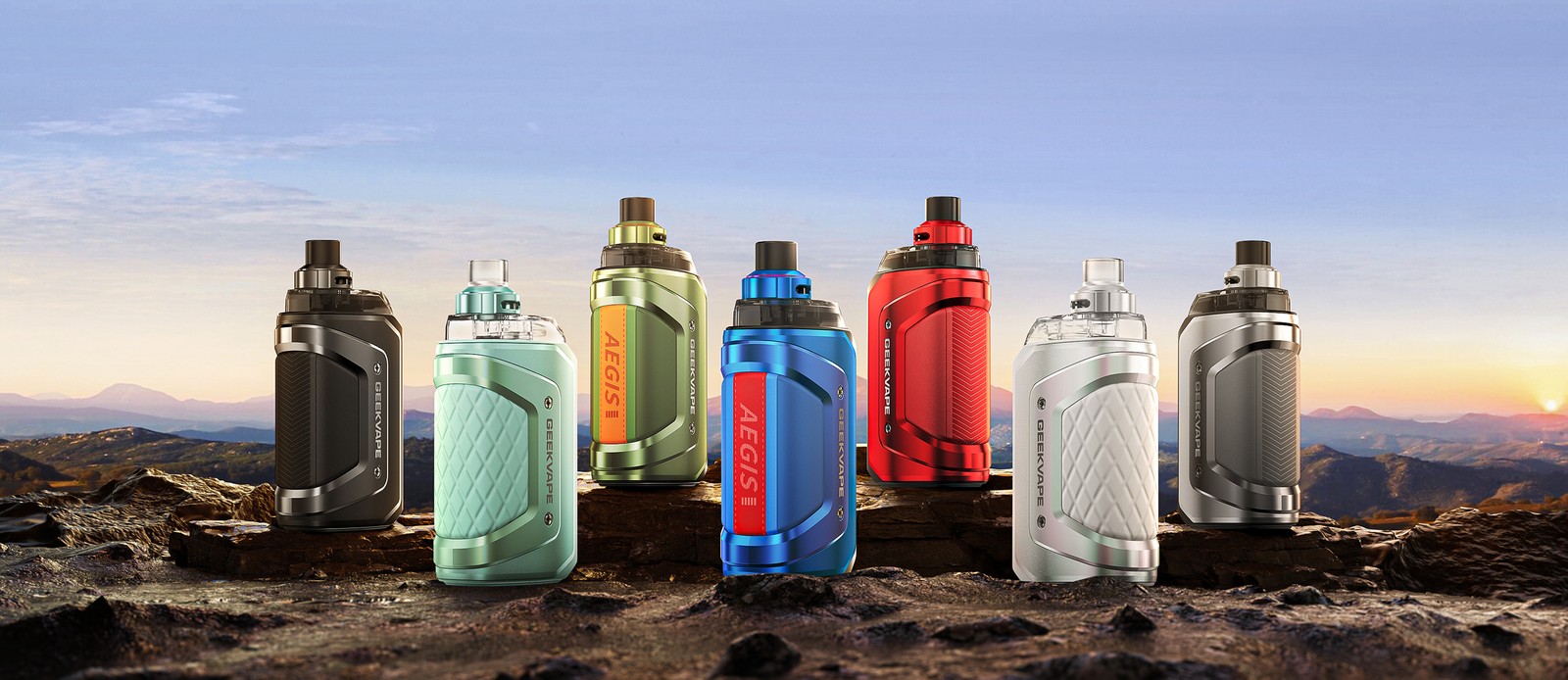Все цвета Geekvape Aegis Hero 5