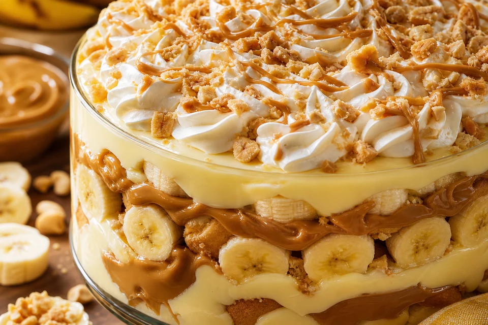 Peanut Butter Banana Pudding