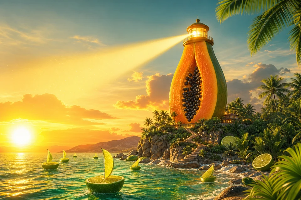 Papaya Limeade
