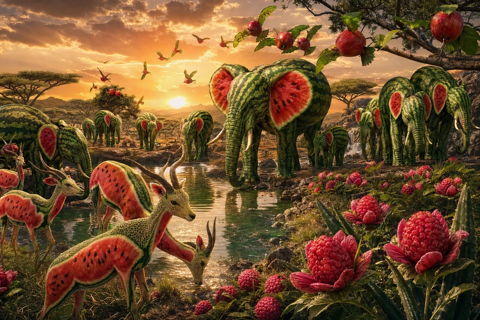 Wild Melon Salad