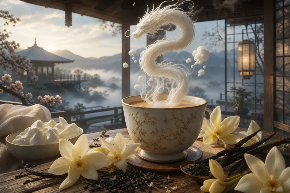 Creamy Eisai Vanilla Tea