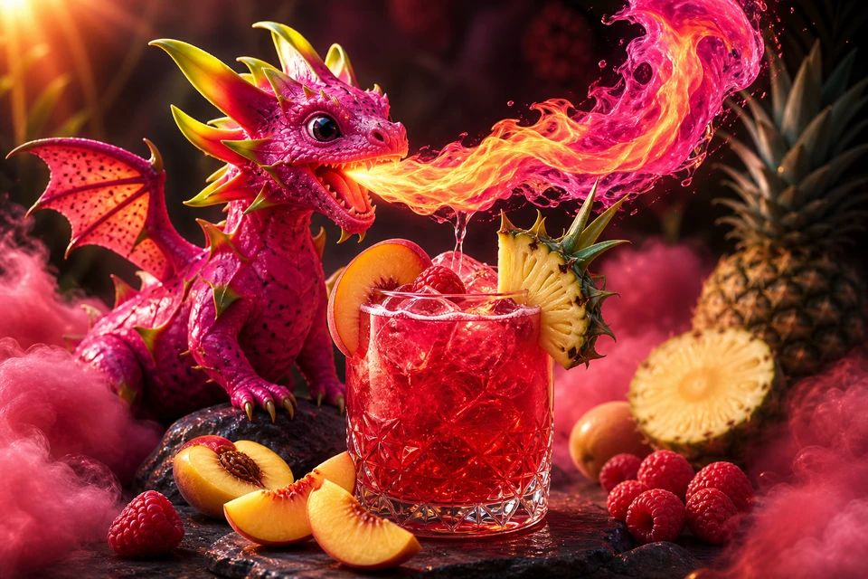Flaming Dragon