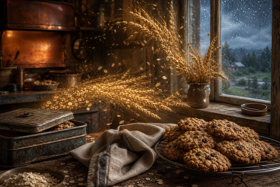 Oatmeal Raisin Cookies
