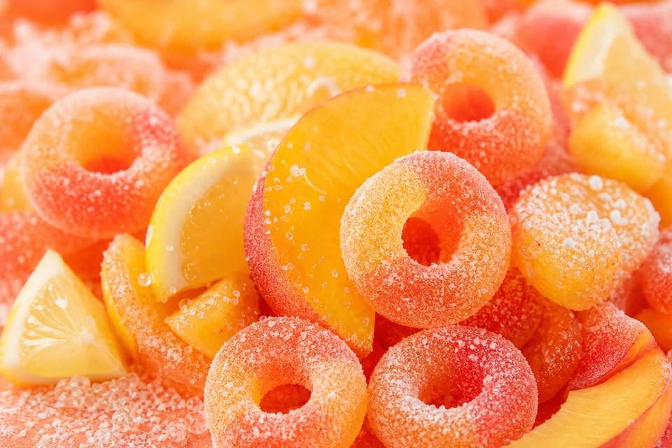 Powdered Peach Rings