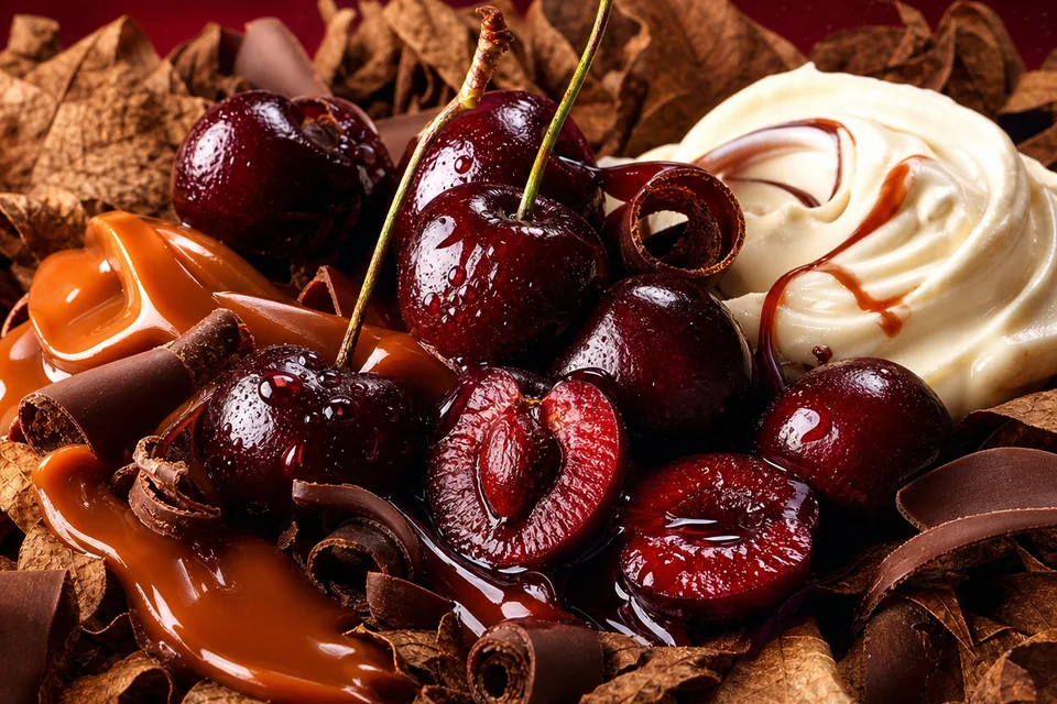 Brown Cherry Leaf