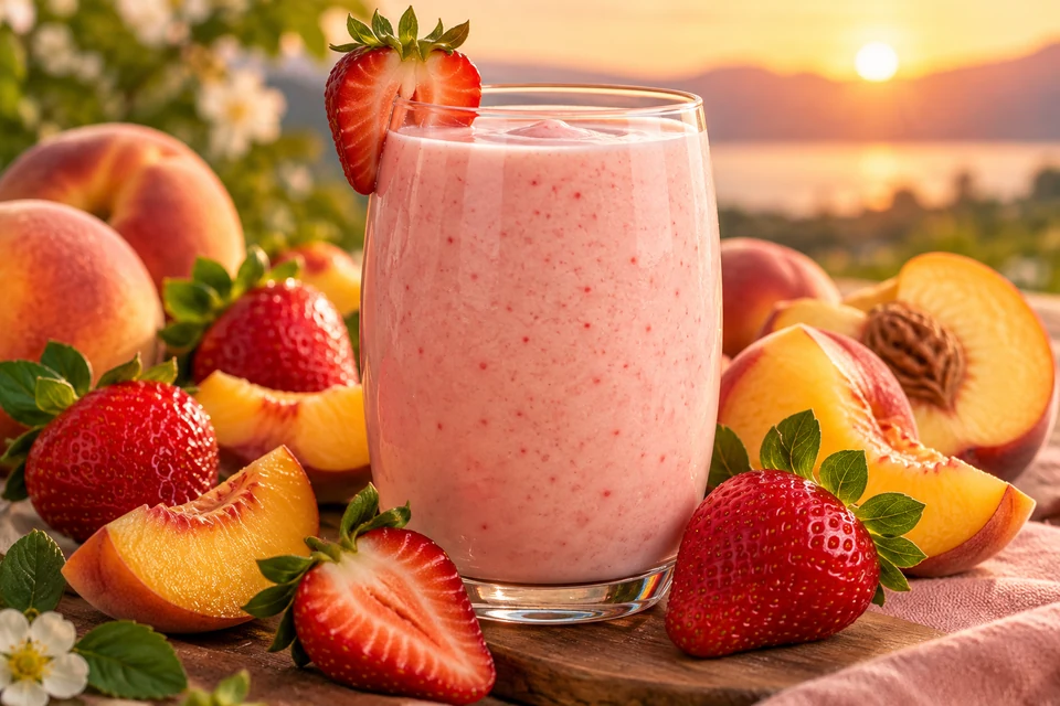 Strawberry Peach Sunrise
