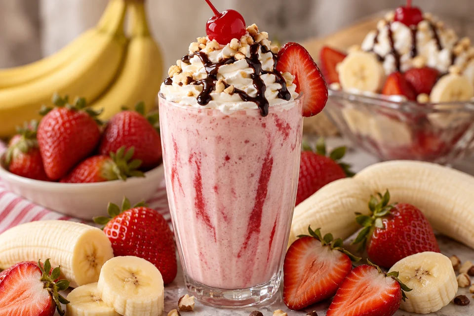 Banana Berry Split