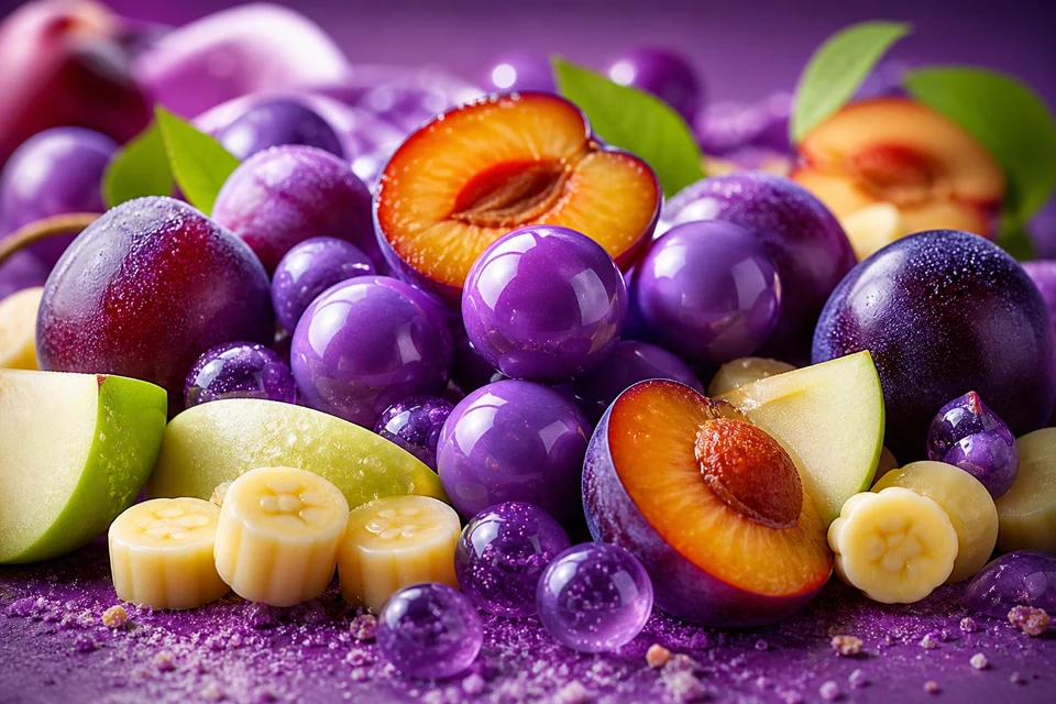 Purple Plum Bubble