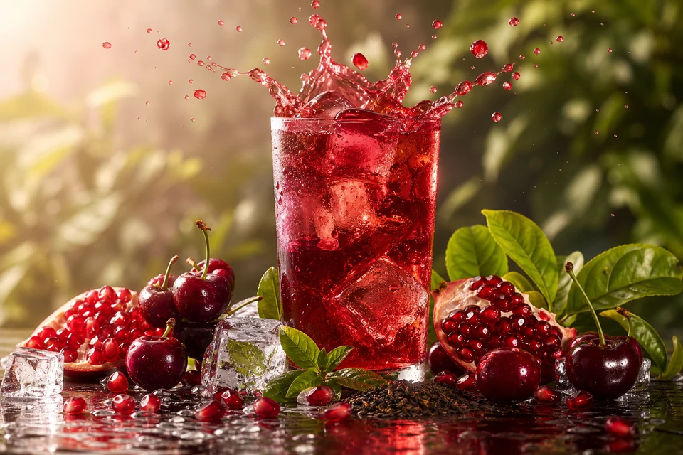 Iced Grenadine Tea